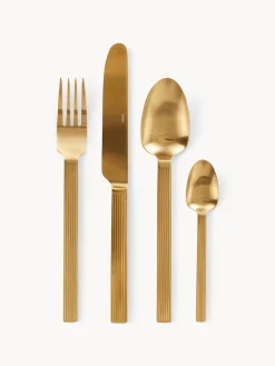 Clearance Jotex Ménagère avec manche strié Lexi, 6 personnes (24 élém.)