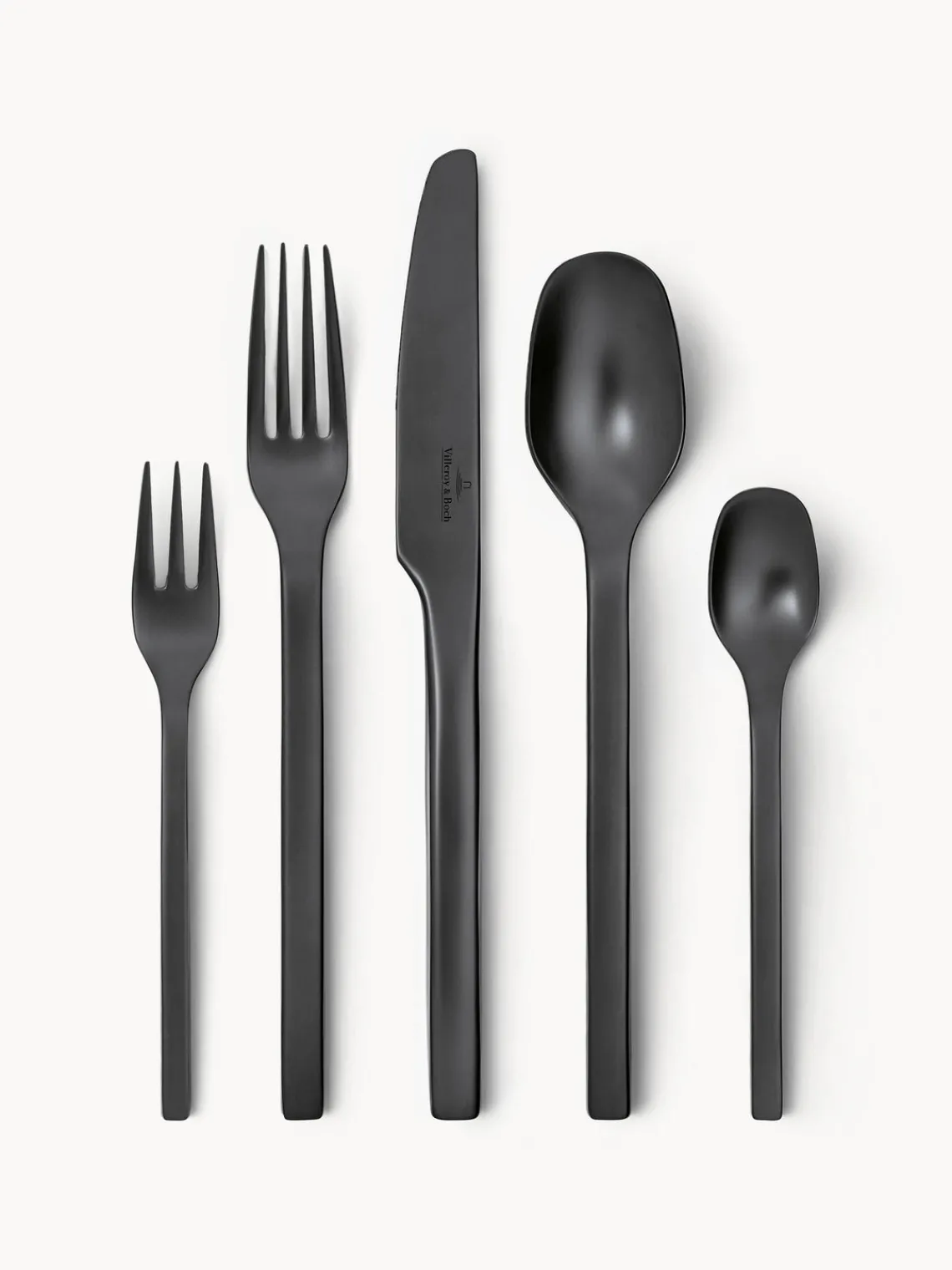 Sale Villeroy & Boch Ménagère brossée mate Manufacture Rock, 4 personnes (20 élém.)