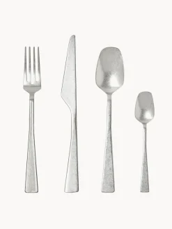 Fashion knIndustrie Ménagère Zest, 6 personnes (24 élém.) Argenté