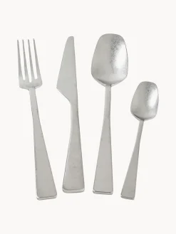 Fashion knIndustrie Ménagère Zest, 6 personnes (24 élém.) Argenté