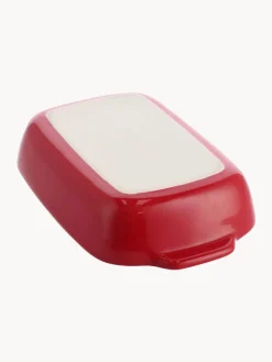 Online KitchenAid Moule à four avec couvercle en bambou Spatia Rouge