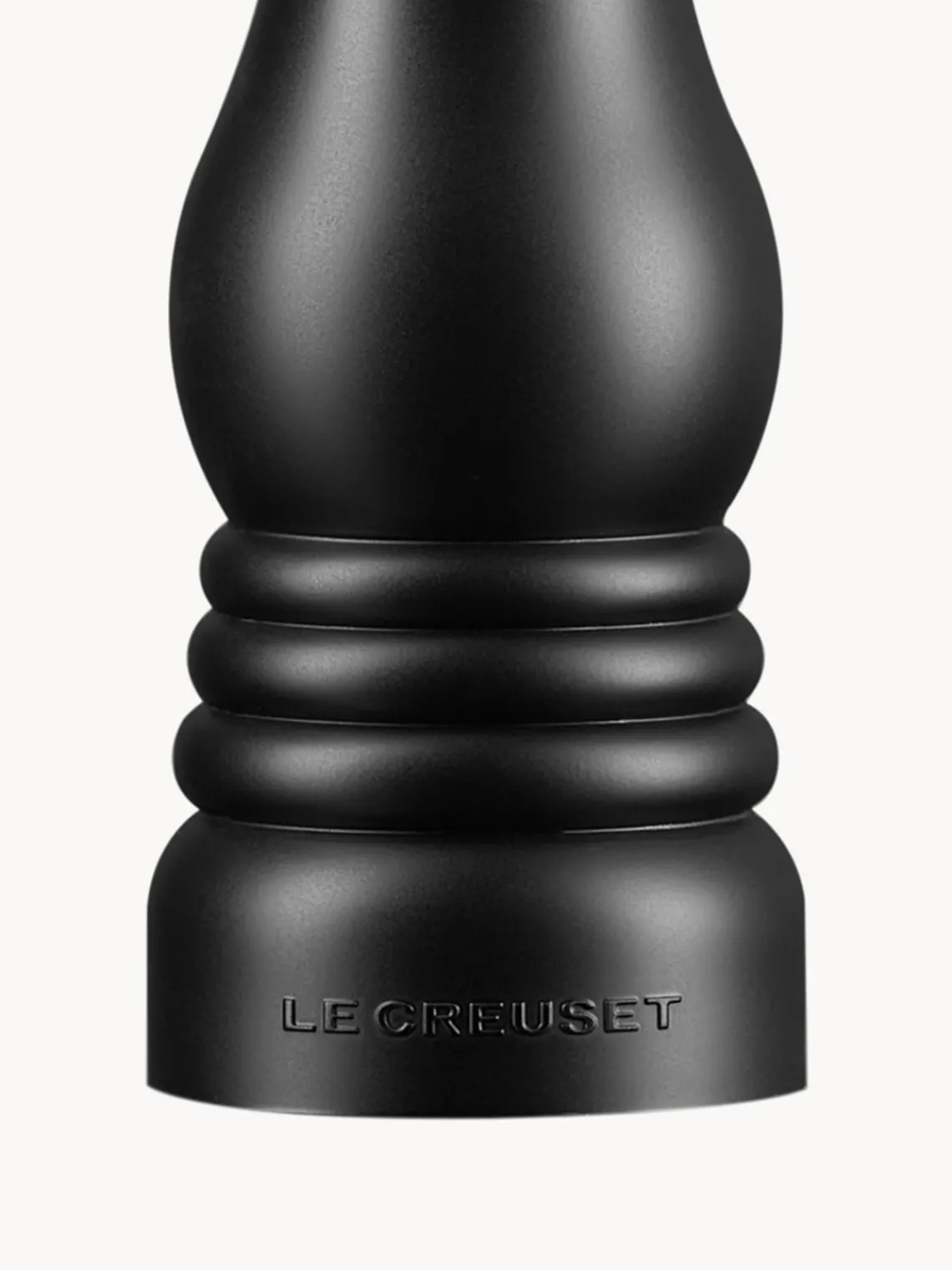 Discount LE CREUSET Moulin à sel avec broyeur en céramique Creuset Noir mat, argenté