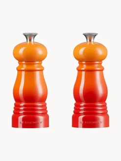 Online LE CREUSET Moulins à sel et à poivre avec broyeur en céramique Creuset, 2 élém. Orangé haute brillance, argenté