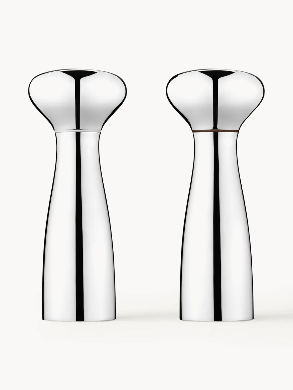 Best GEORG JENSEN Moulins à sel et à poivre en acier inoxydable Alfredo, 2 élém.