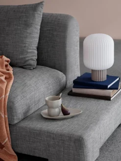 Outlet Broste Copenhagen Mug design fait à la main de forme organique Limfjord Grège