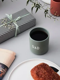 Clearance DESIGN LETTERS Mug design Favourite DAD/LOVE Gris-vert (Dad)