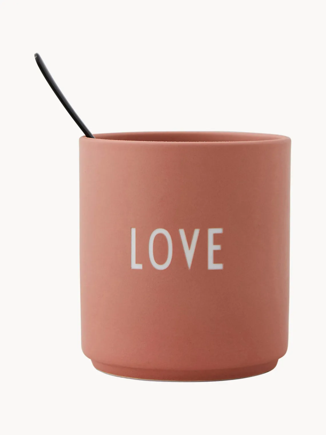 Hot DESIGN LETTERS Mug design Favourite LOVE Terracotta (Love)