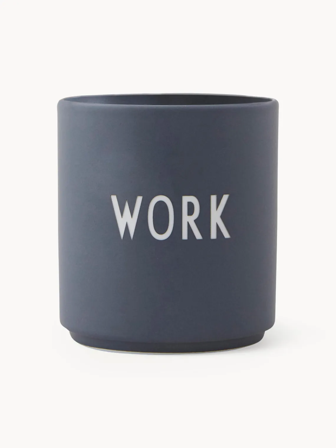 New DESIGN LETTERS Mug design Favourite WORK Gris foncé (Work)