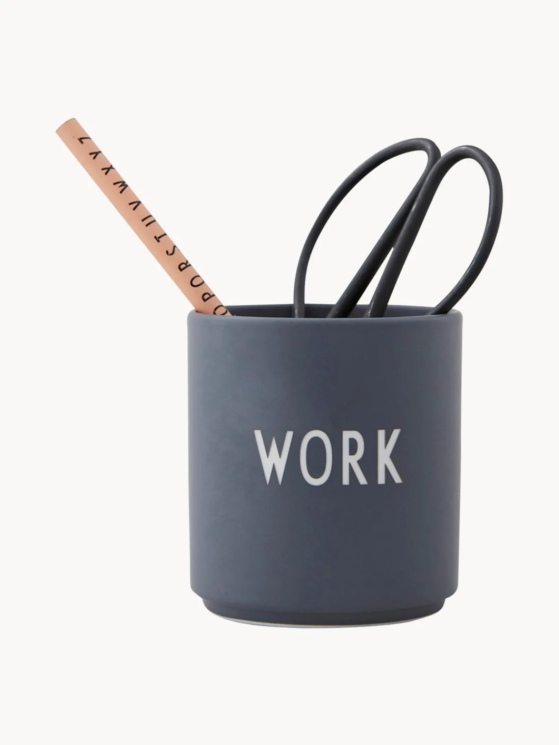 New DESIGN LETTERS Mug design Favourite WORK Gris foncé (Work)