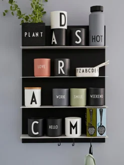 New DESIGN LETTERS Mug design Favourite WORK Gris foncé (Work)