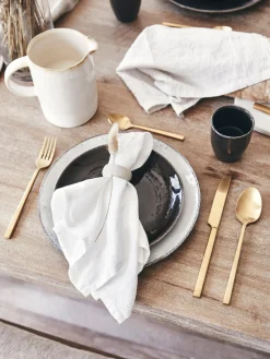 Discount Broste Copenhagen Mugs artisanaux Nordic Coal, 6 pièces Noir, chiné