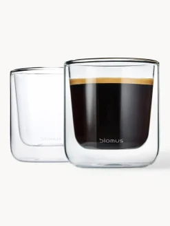Best blomus Mugs double paroi Nero, 2 pièces