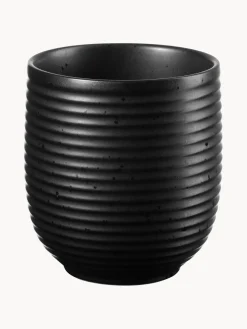Outlet ASA Selection Mugs en porcelaine Demir, 6 pièces Noir, chiné