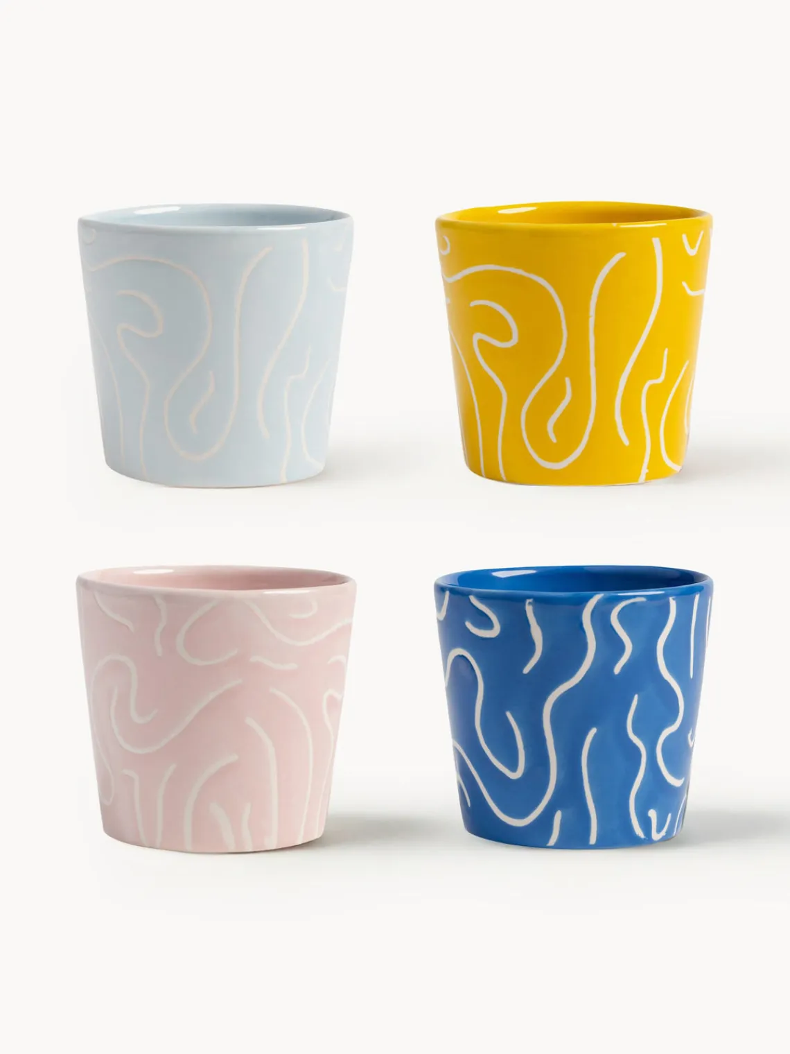 Hot &k Amsterdam Mugs faits main Soba, 4 élém.