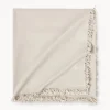 Discount Cote Table Nappe en coton à franges Nalia