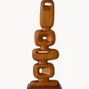 Hot HKLIVING Objet décoratif artisanal en bois de teck Ornament