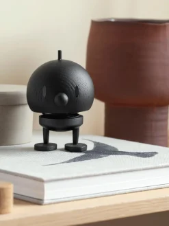 Discount Hoptimist Objet décoratif Bumble, haut. 11 cm Noir