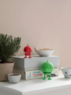 Best Hoptimist Objet décoratif Bumble, haut. 8 cm Rouge