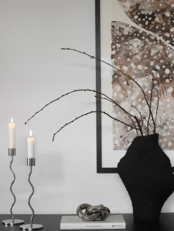 Clearance Cooee Design Objet décoratif Knot, haut. 6 cm Argenté, haute brillance