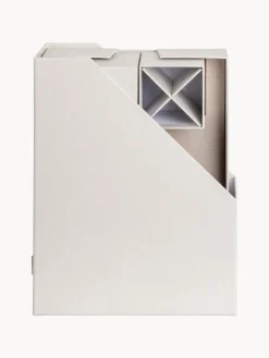 Clearance Bigso Box of Sweden Organiseur bureau Hugo, 4 élém. Blanc cassé