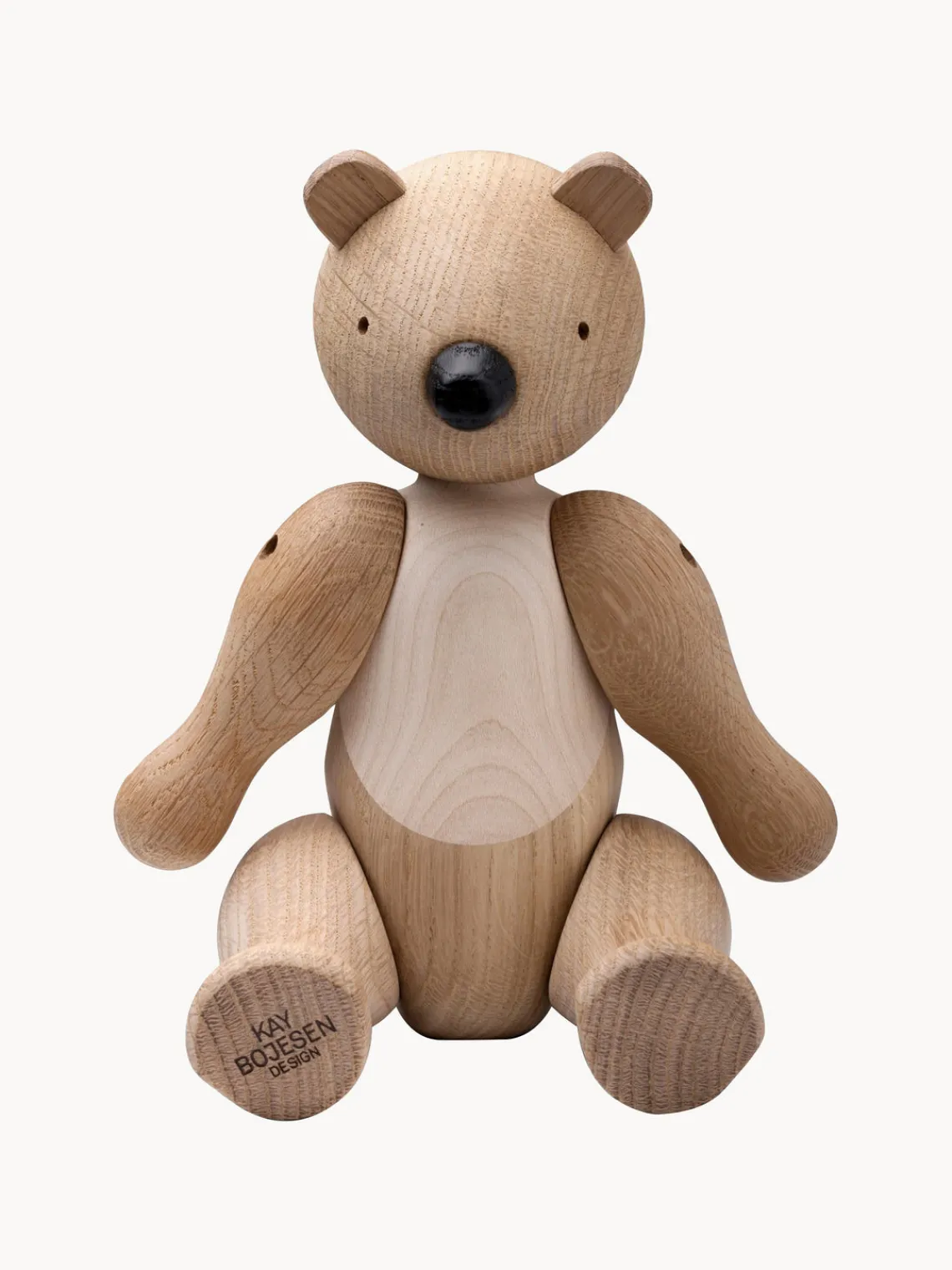 Outlet KAY BOJESEN Ourson décoratif en bois de chêne Bär