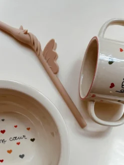 Discount Konges Slojd Pailles en silicone Unicorn, 4 élém. Brun clair grège, tons beiges
