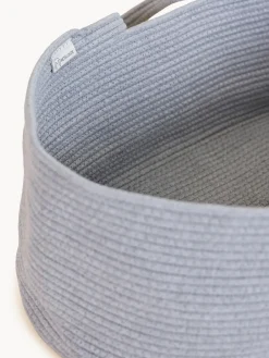 Clearance Metallbude Panier de Moïse artisanal Robe Tissu gris-bleu