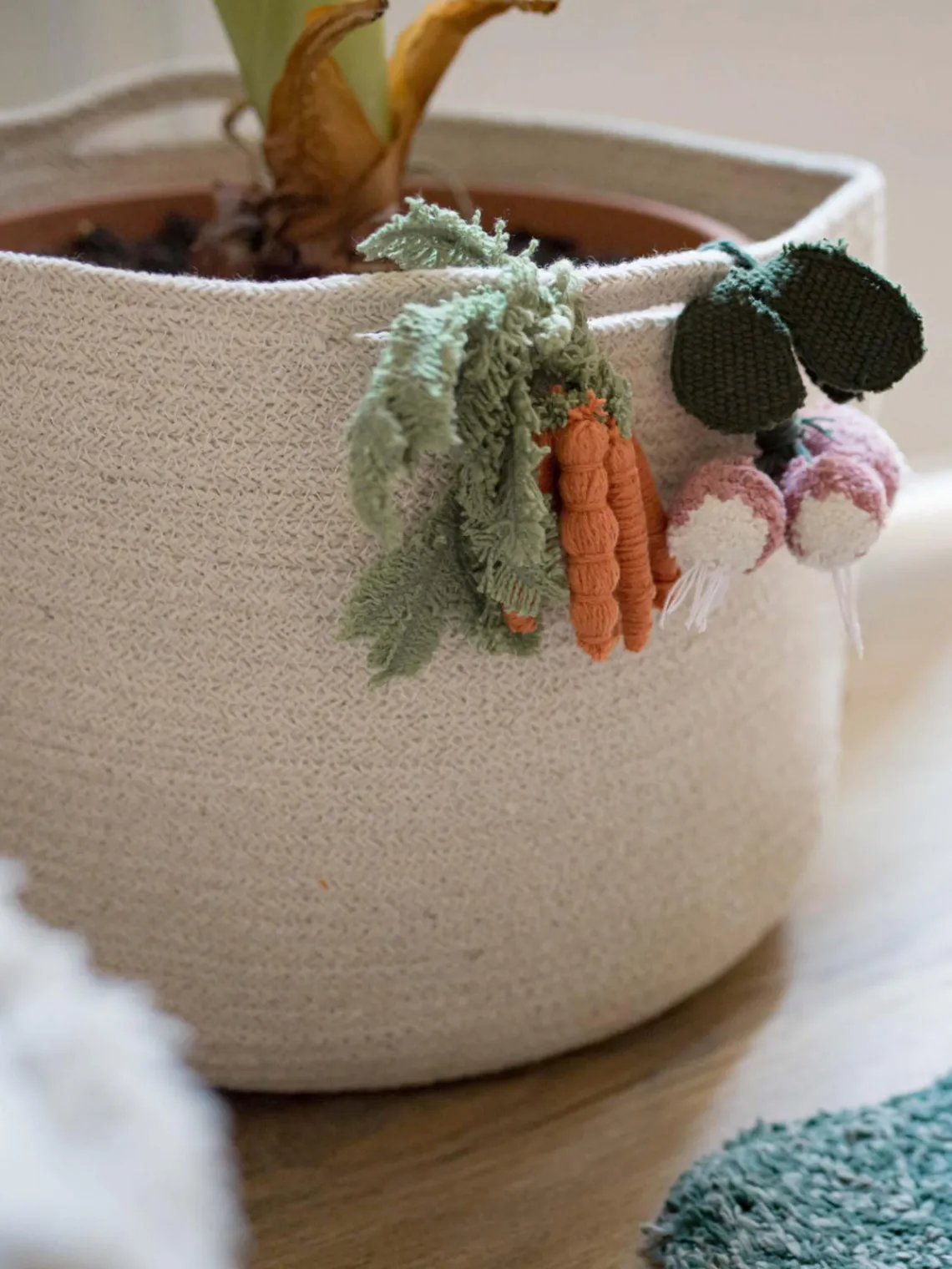 Online Lorena Canals Panier de rangement artisanal Veggies