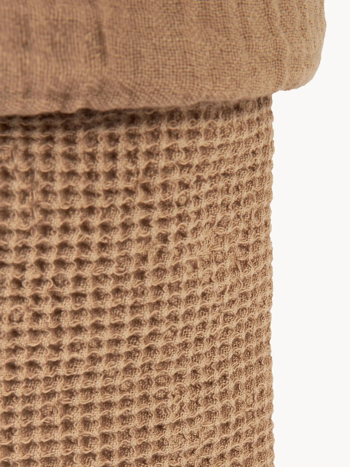Fashion Nobodinoz Panier de rangement en coton bio Wabi Sabi Nougat