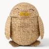 Sale Bloomingville Mini Panier de rangement en jacinthe d'eau avec couvercle Pingo