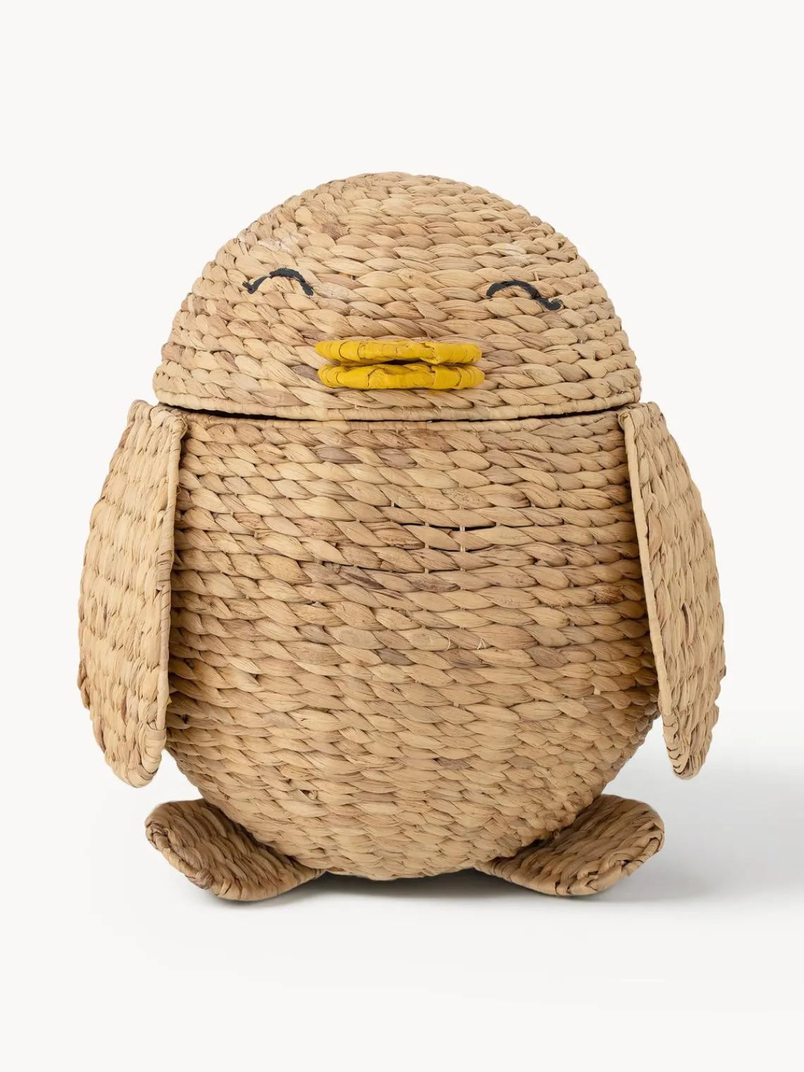 Sale Bloomingville Mini Panier de rangement en jacinthe d'eau avec couvercle Pingo