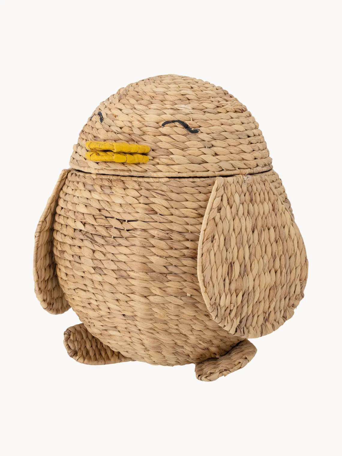 Sale Bloomingville Mini Panier de rangement en jacinthe d'eau avec couvercle Pingo