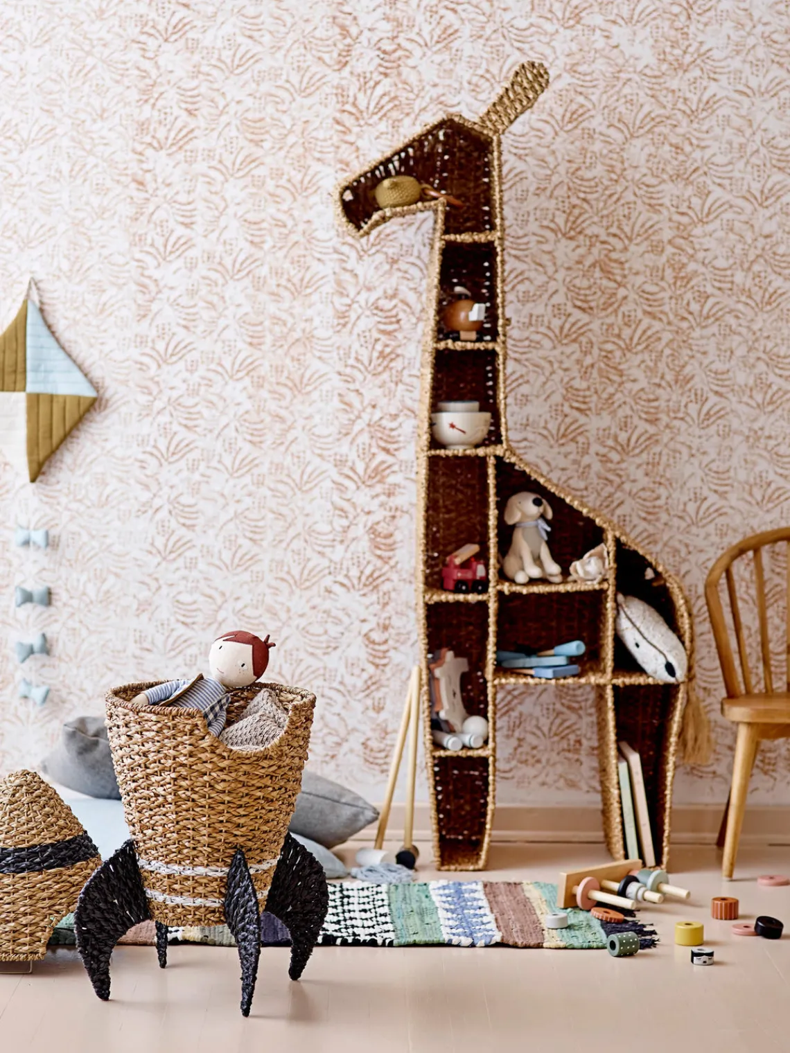 New Bloomingville Mini Panier de rangement enfant Cosmina