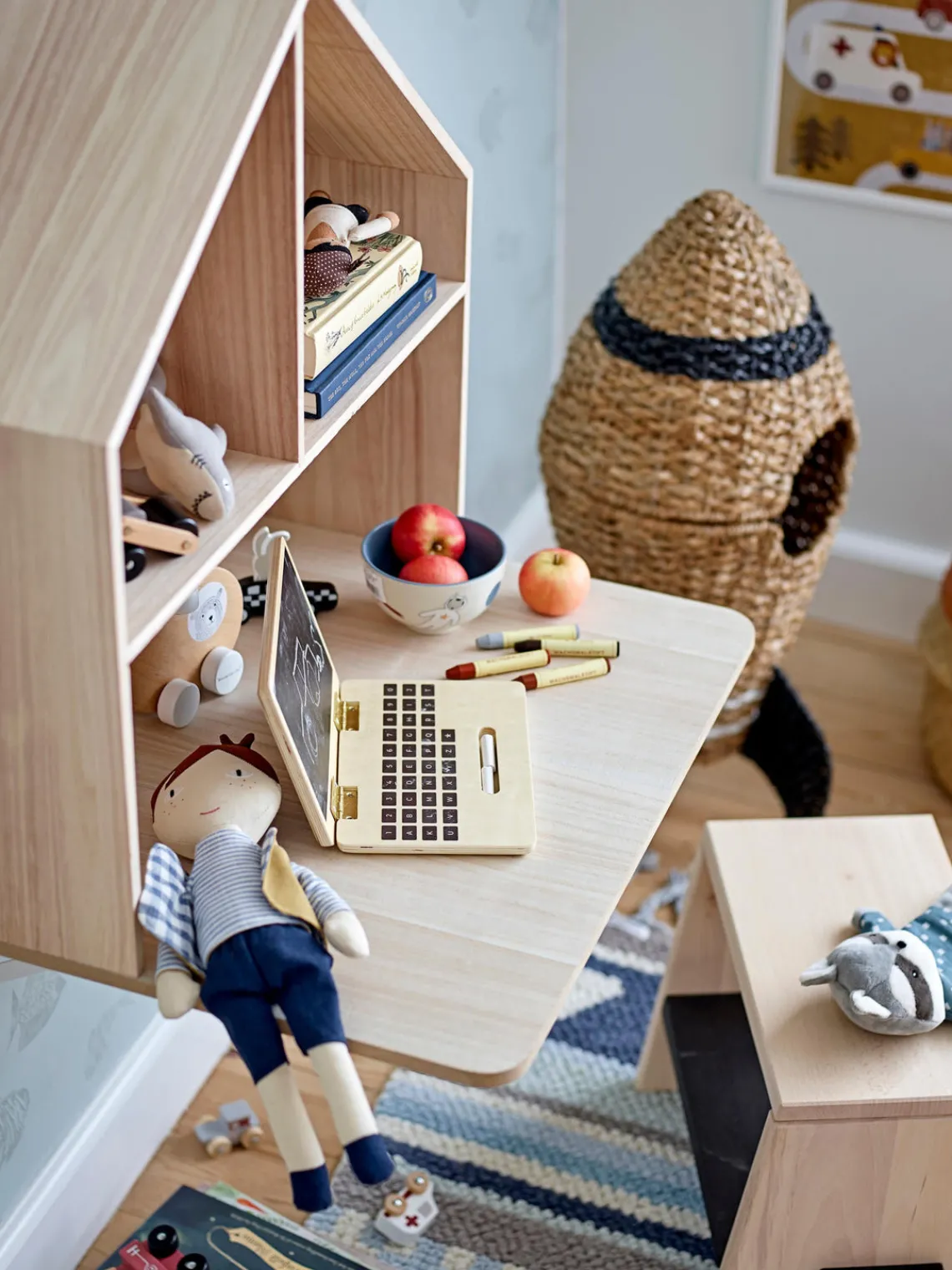New Bloomingville Mini Panier de rangement enfant Cosmina