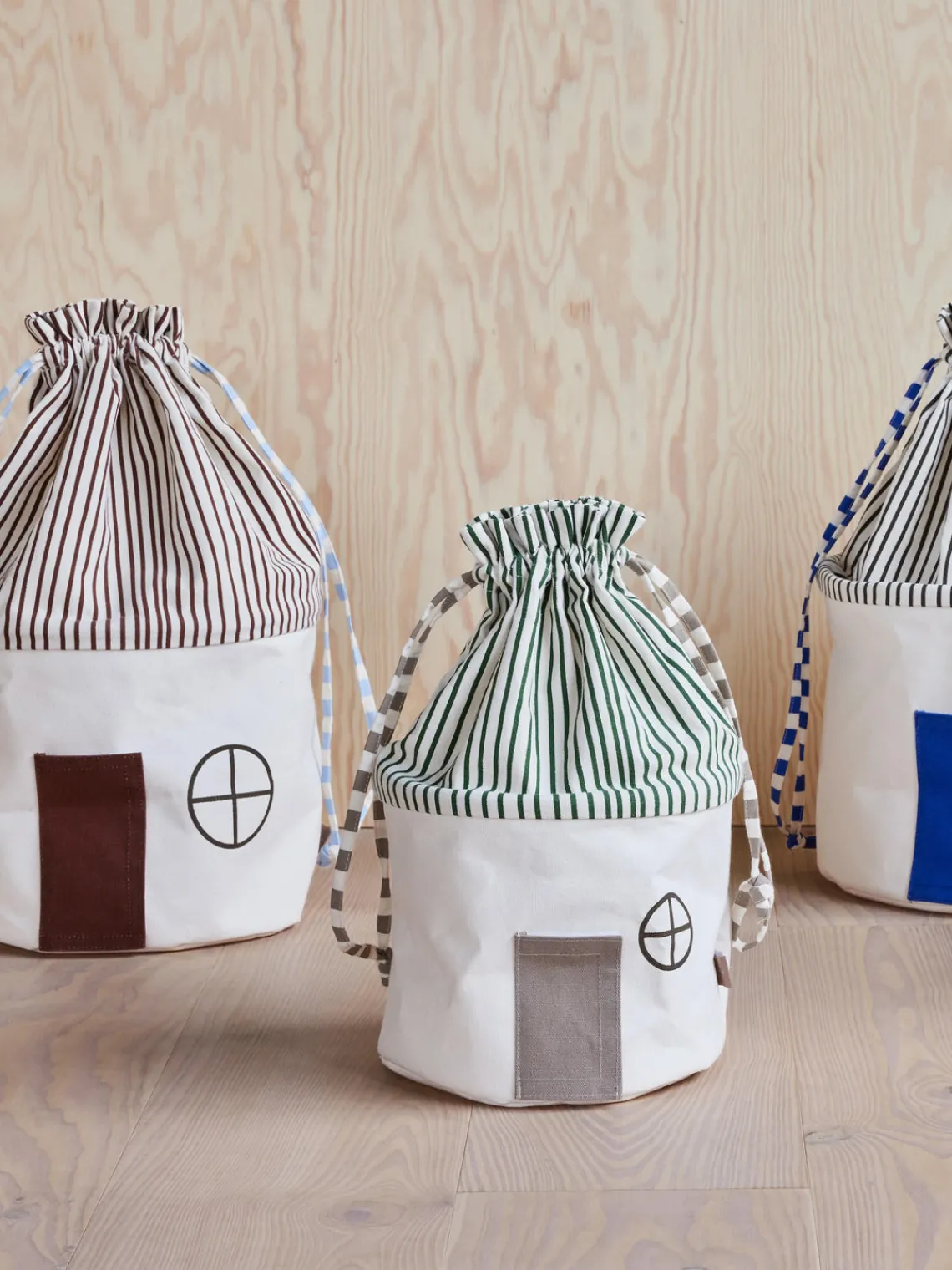 Fashion Oyoy Living Design Panier de rangement Koya Beige clair, taupe, anthracite