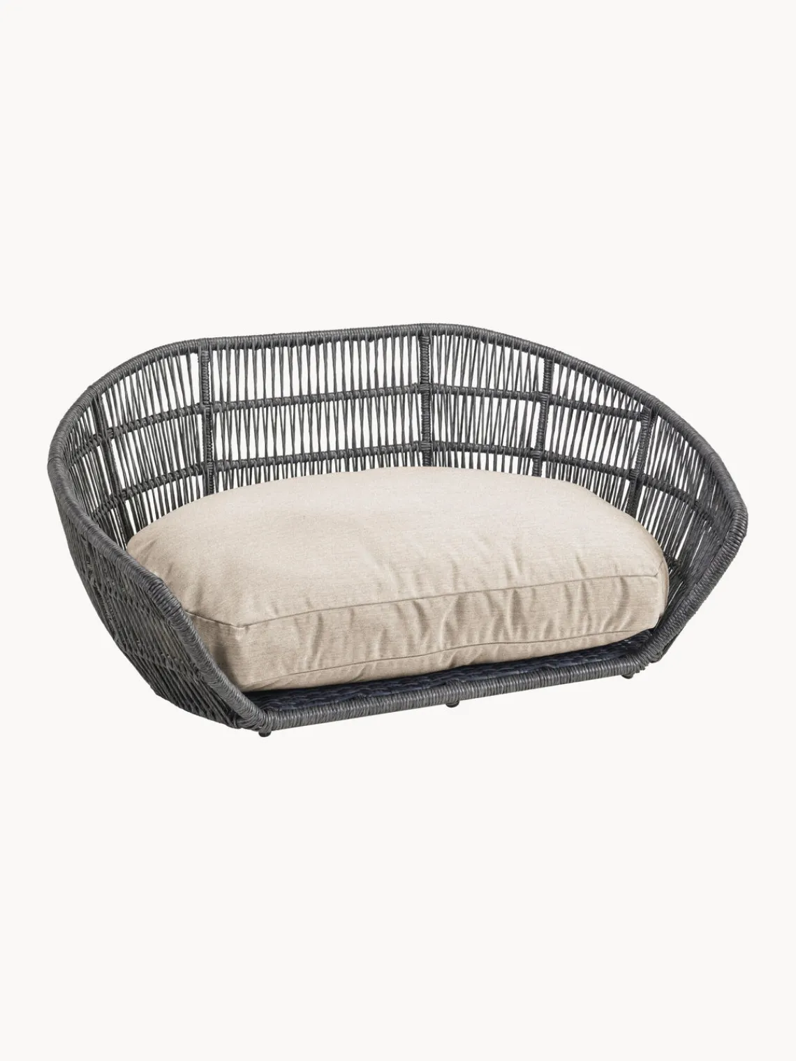Fashion Laboni Panier pour chien intérieur-extérieur Prado Beige clair, anthracite