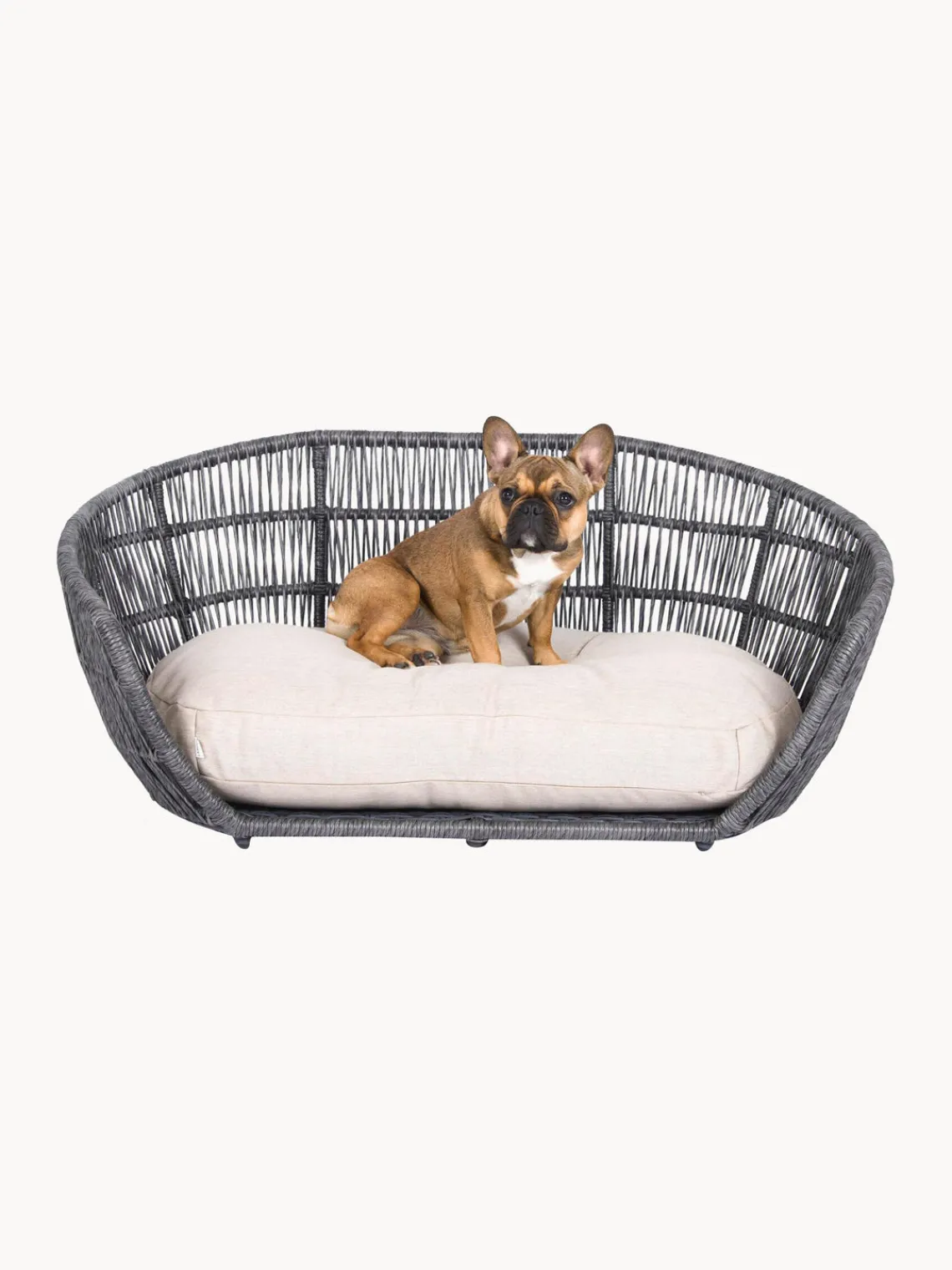 Fashion Laboni Panier pour chien intérieur-extérieur Prado Beige clair, anthracite