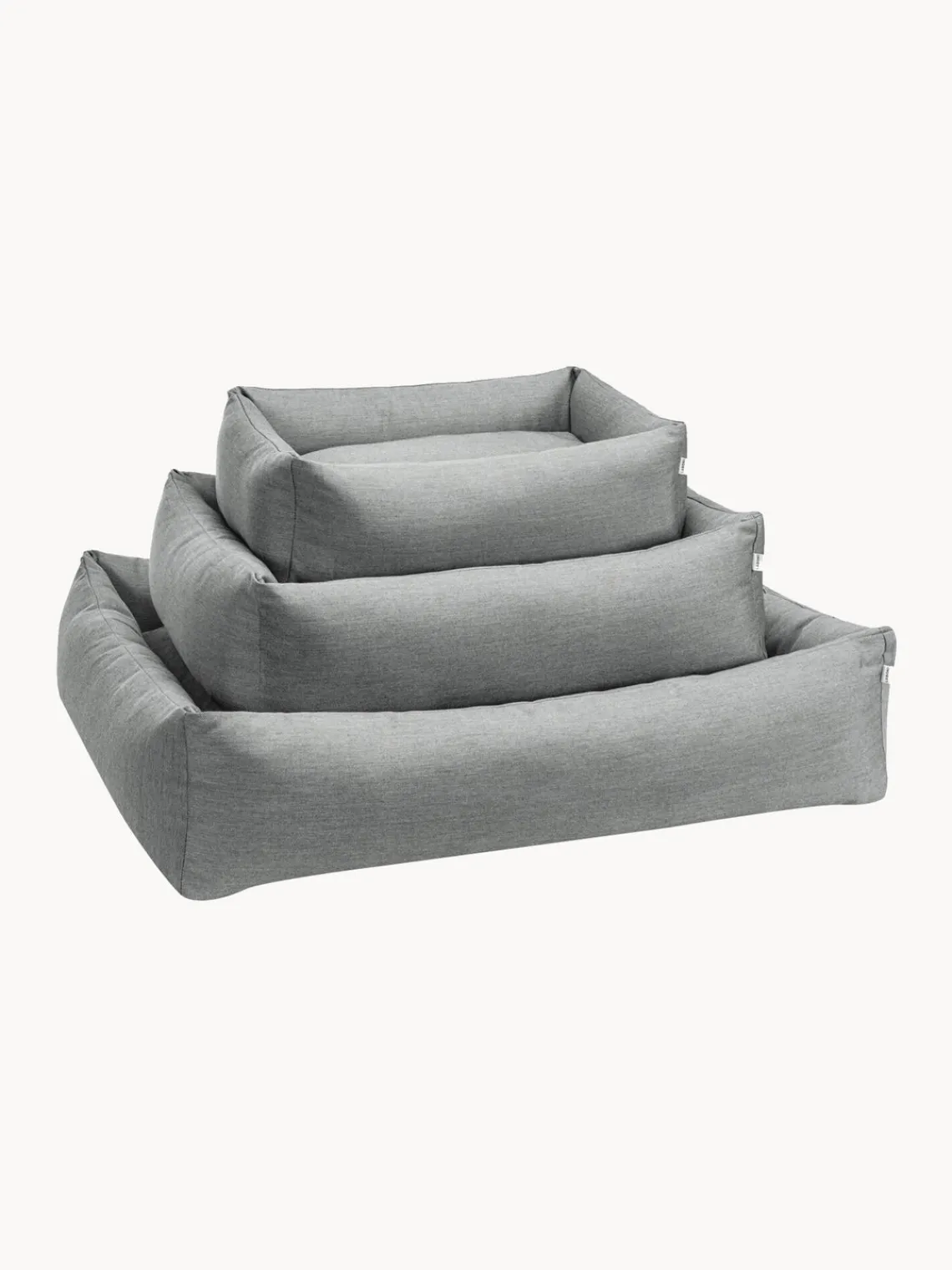Discount Laboni Panier pour chien intérieur-extérieur Smooth, tailles variées Gris