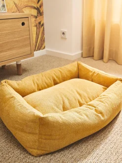 Sale Laboni Panier pour chien Tudor, tailles variées Jaune soleil