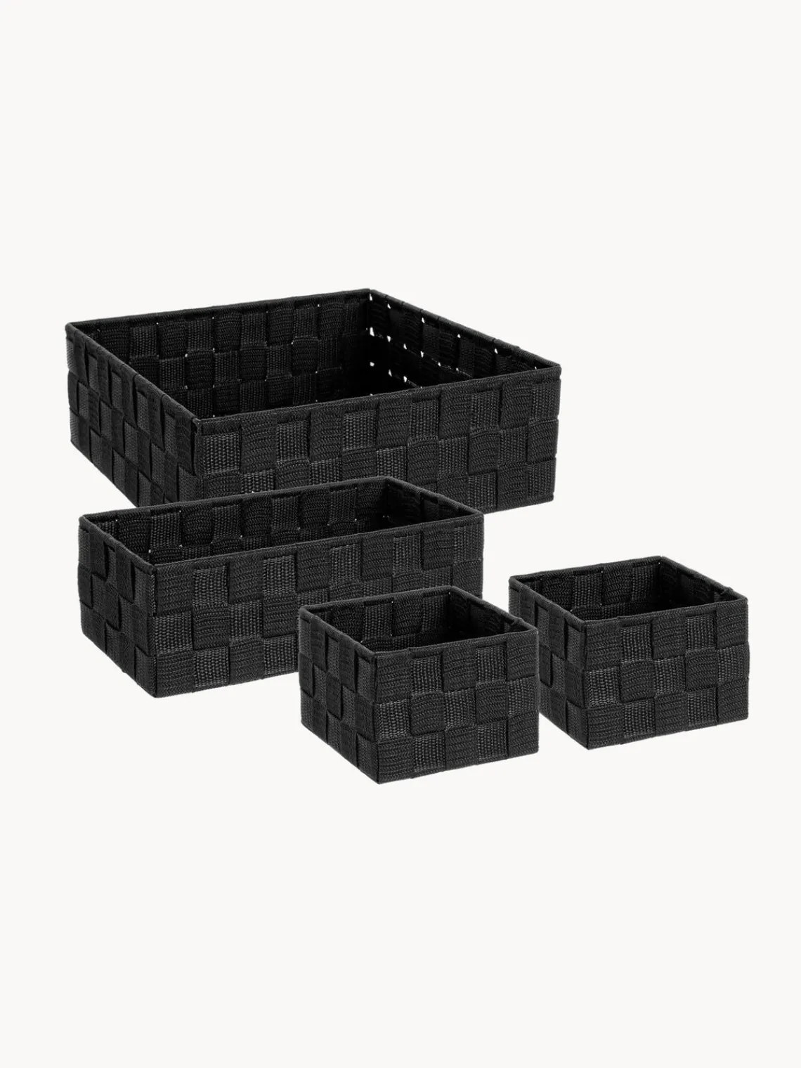 Discount Bizzotto Paniers de rangement Bind, 4 élém.