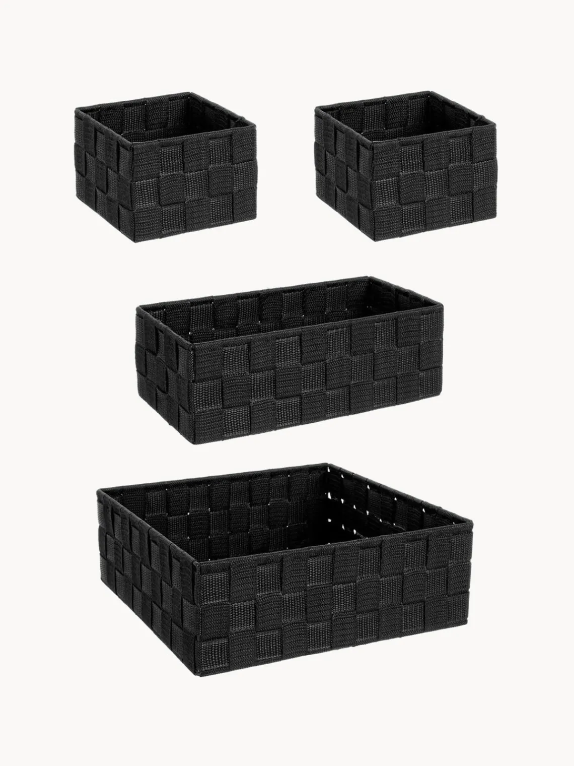 Discount Bizzotto Paniers de rangement Bind, 4 élém.