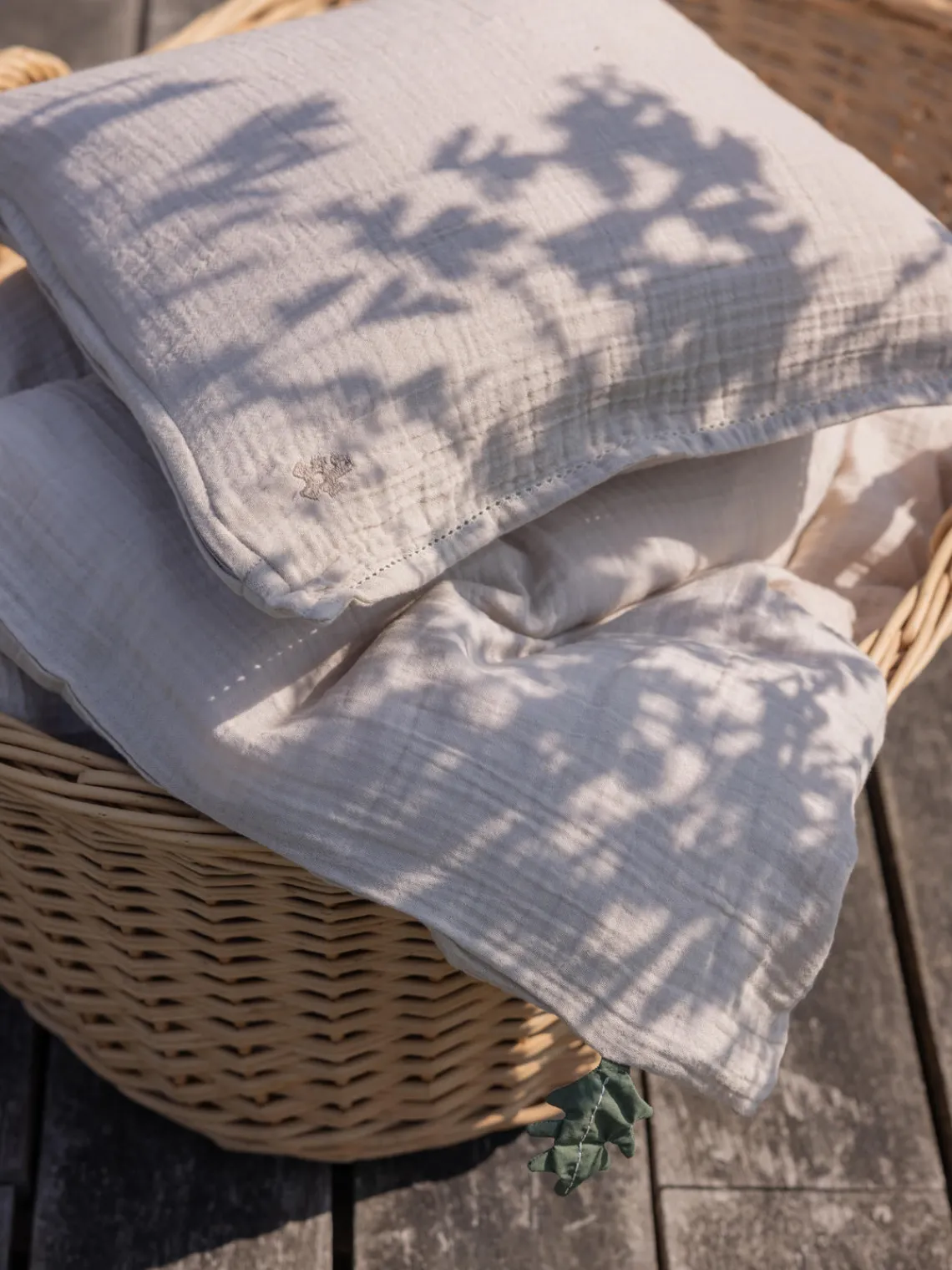 Clearance Sebra Parure de lit enfant en coton bio Seabreeze