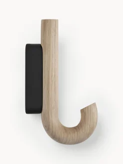 New Gejst Patère en chêne Umbrella, tailles variées Bois de chêne, noir