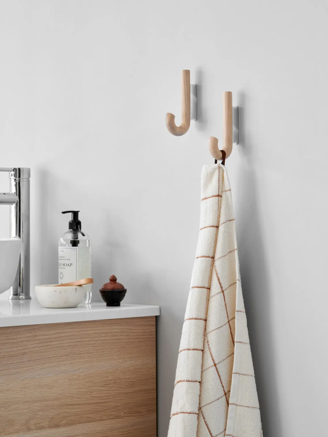 Outlet Gejst Patère en chêne Umbrella, tailles variées Bois de chêne, acier
