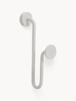 Fashion Hübsch Patère en métal Swing Blanc, mat