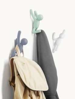 Discount Umbra Patères design Buddy, 3 élém. Gris-bleu, vert sauge, blanc