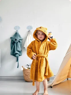 Clearance Roommate Peignoir pour enfant Tiger, tailles variées Jaune soleil