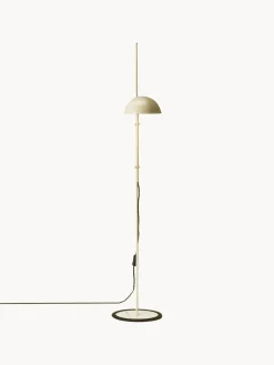 Discount Marset Petit lampadaire orientable Funiculí Beige clair, haute brillance
