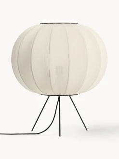 Clearance Made By Hand Petit lampadaire trépied Knit-Wit Blanc cassé