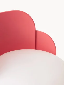 Fashion FontanaArte Petite lampe à poser artisanale Blom Blanc, rouge corail